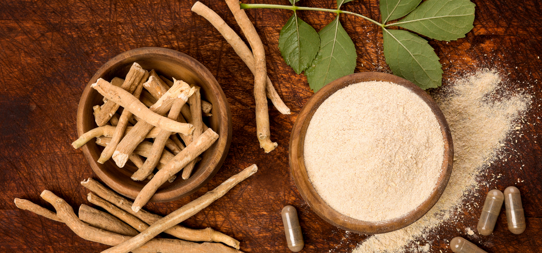 Ashwagandha powder can help to reduce stress and anxiety within the body as it contains the chemical compound Sitoindosides, an anti-stress agent.